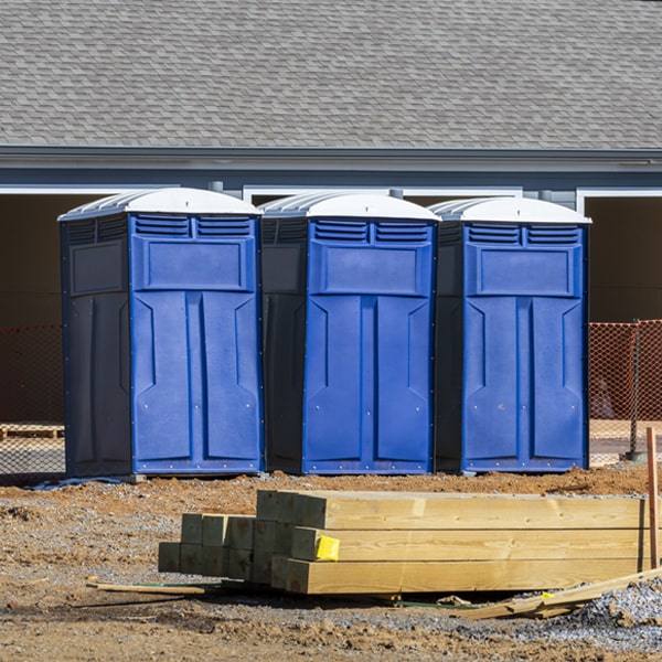 are there any additional fees associated with porta potty delivery and pickup in Mariah Hill